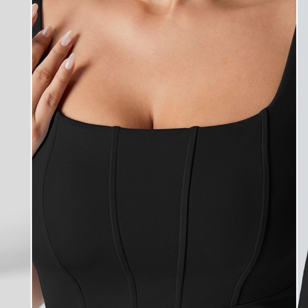 Halara Ruched Bodycon Midi Dress - Picture 7 of 15